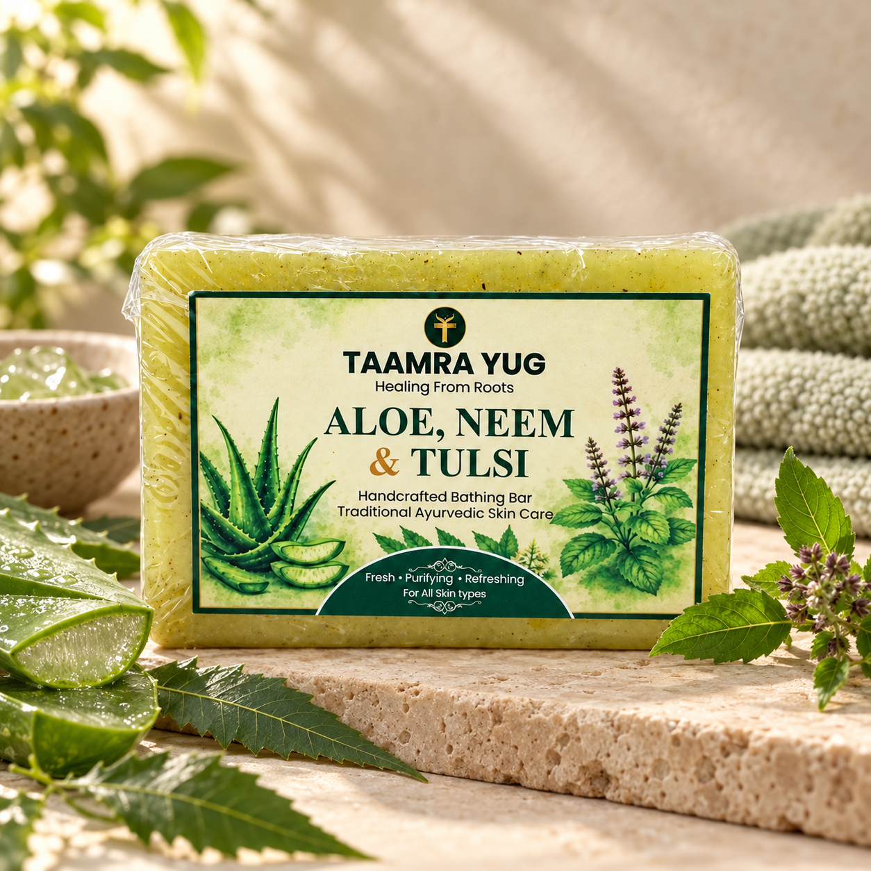 Aloe Neem Tulsi Soap