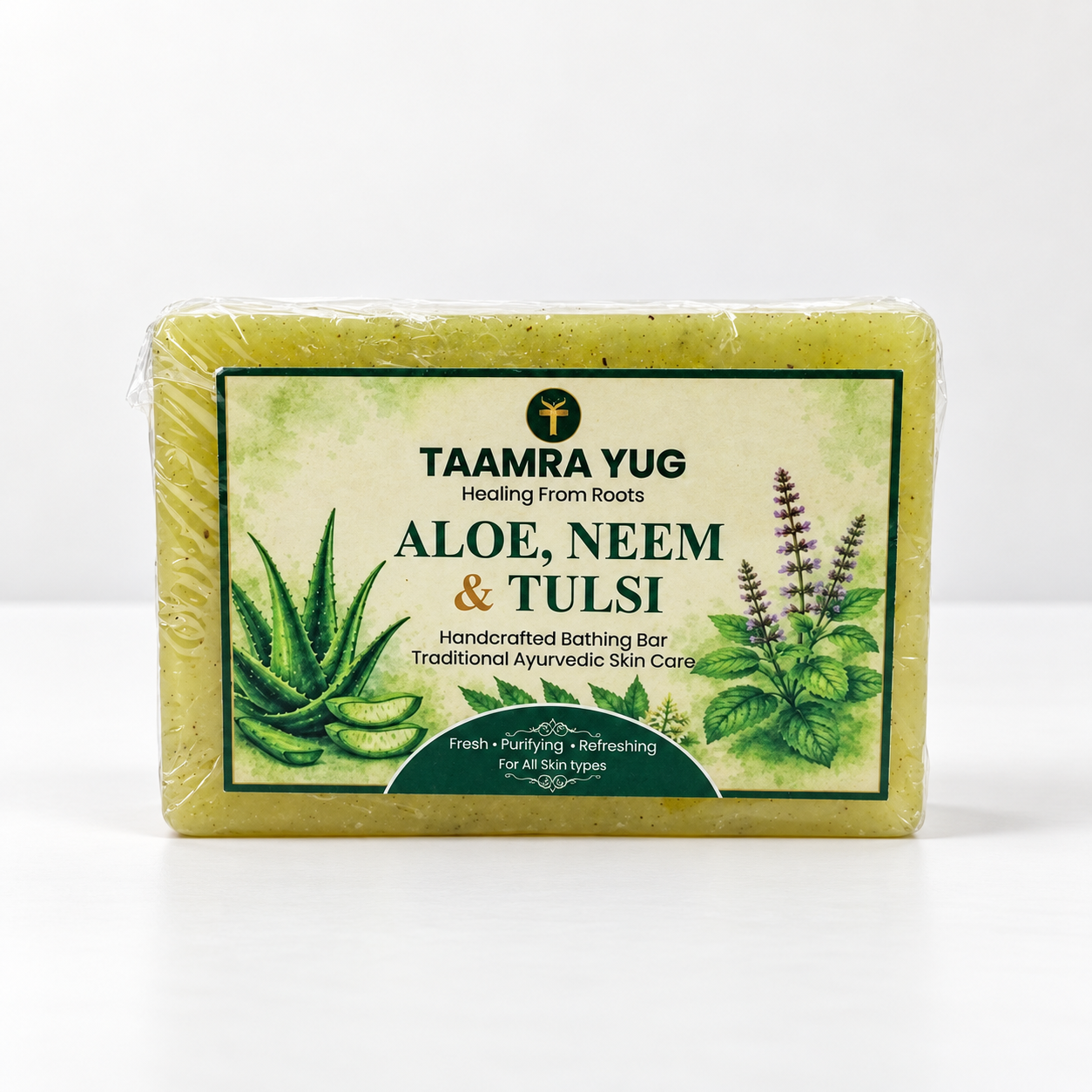 Aloe Neem Tulsi Soap - Image 2