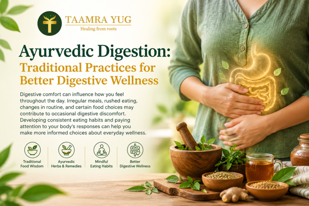 Ayurvedic Digestion and Wellness Banner