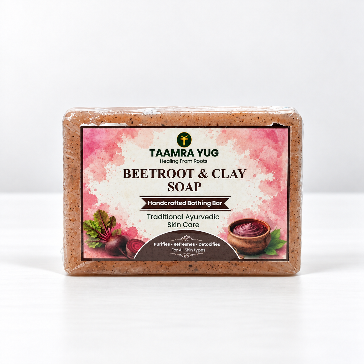 Beetroot Clay Soap - Image 2