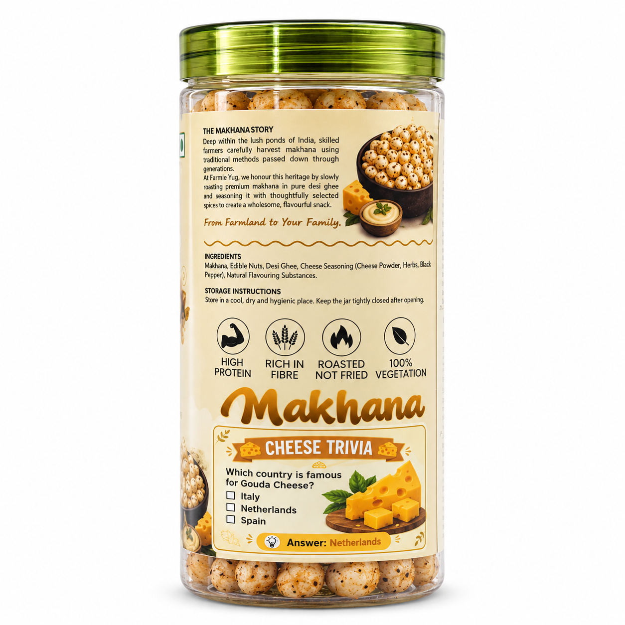 Cheesy Bliss Makhana - Image 3